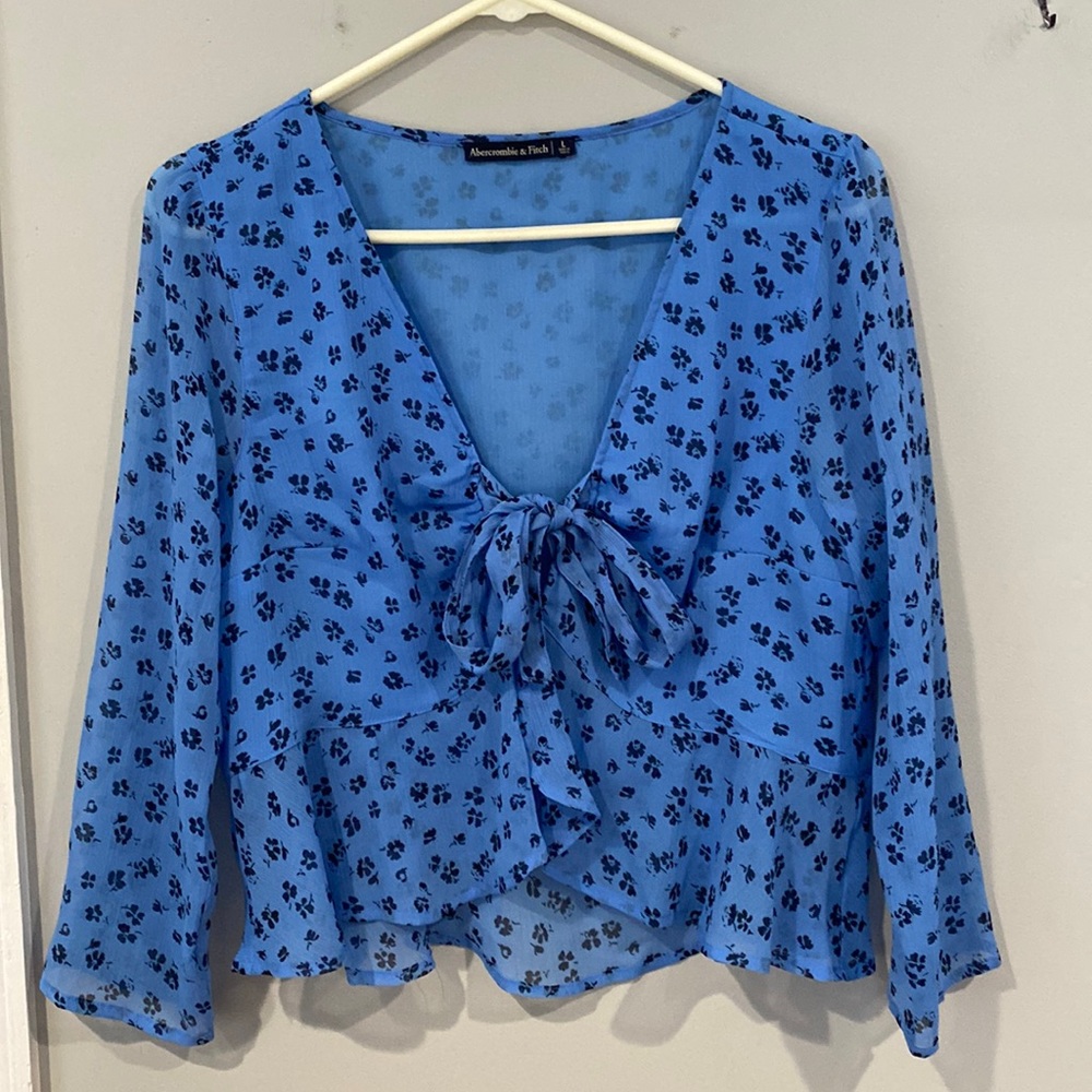 Abercrombie & Fitch Floral Blouse